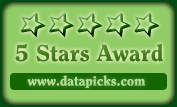 5 Stars Award at Data Picks