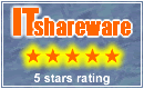 5 Star Rating at IT Shareware