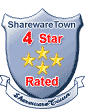 4 star rated by Shareware Town