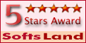 5 Stars Award at SoftsLand