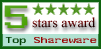 5 Stars Award at Top-Shareware